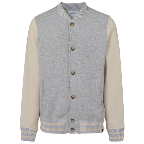Gray Cotton Jacket Gran Sasso