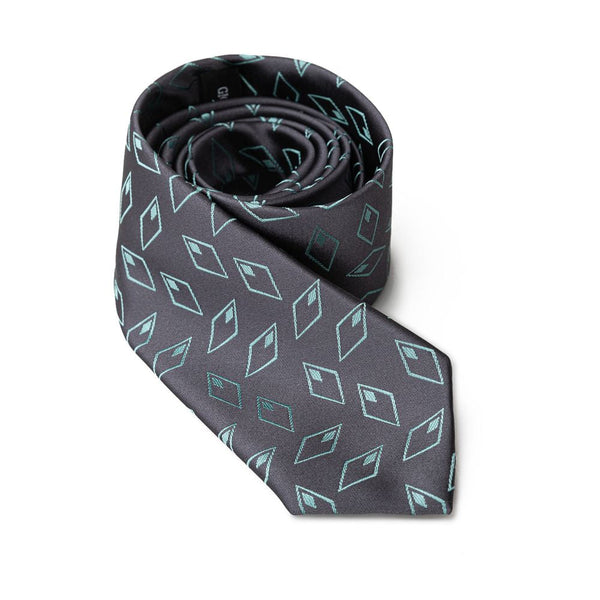 Gray Silk Ties & Bowty Giorgio Armani