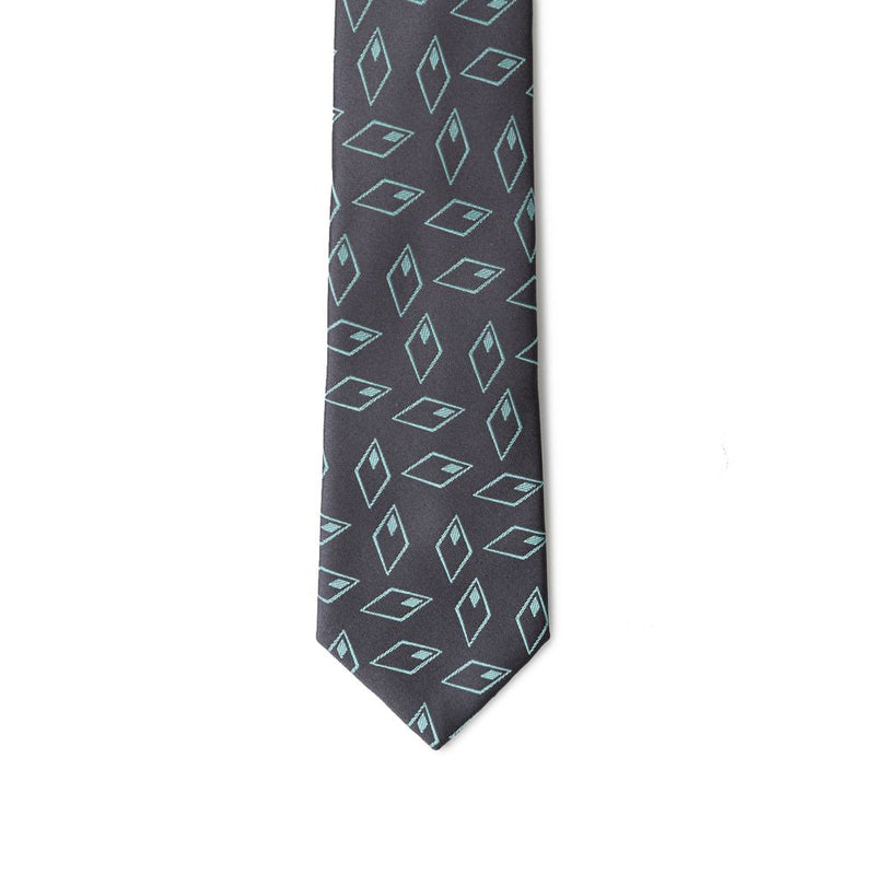 Gray Silk Ties & Bowty Giorgio Armani