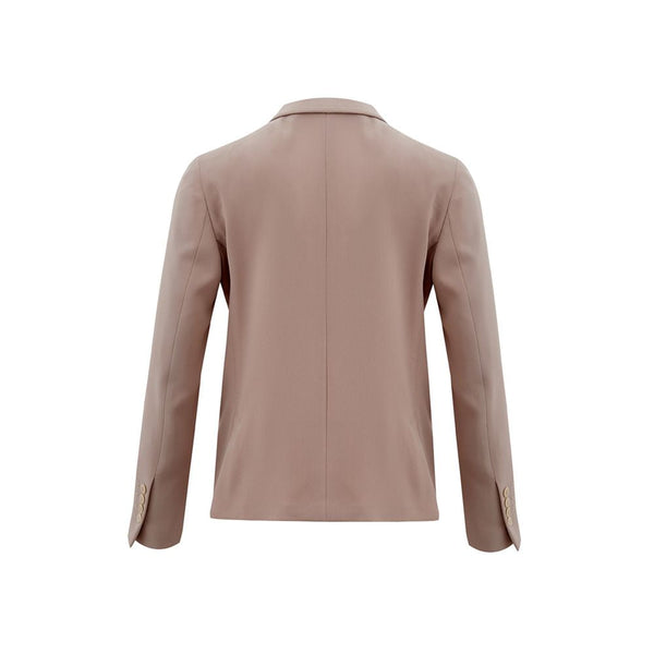 Gray Polyester Jackets & Coat Lardini