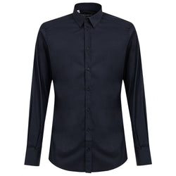 Blue Cotton Shirt Dolce & Gabbana