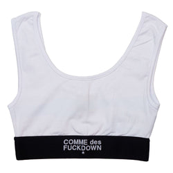 White Cotton Tops & T-Shirt Comme Des Fuckdown