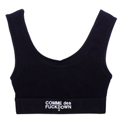 Black Cotton Tops & T-Shirt Comme Des Fuckdown