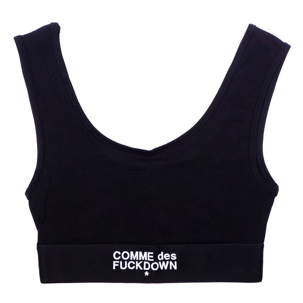 Black Cotton Tops & T-Shirt Comme Des Fuckdown
