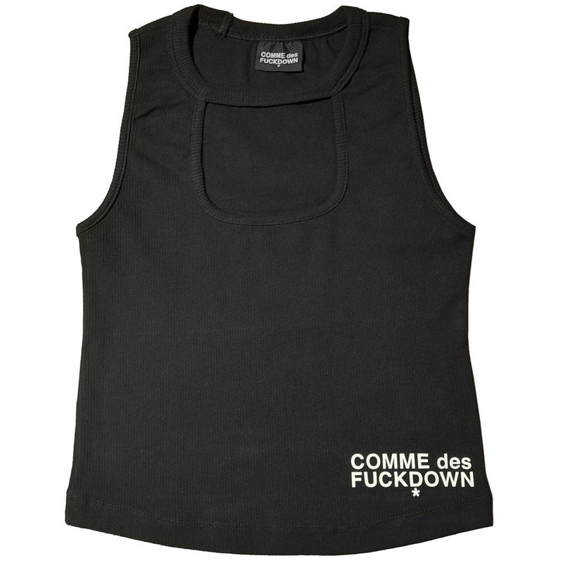Black Cotton Tops & T-Shirt Comme Des Fuckdown