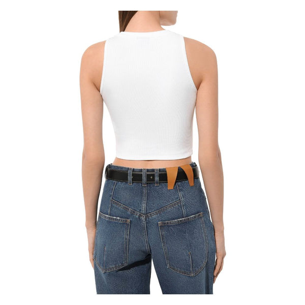 White Cotton Tops & T-Shirt Comme Des Fuckdown