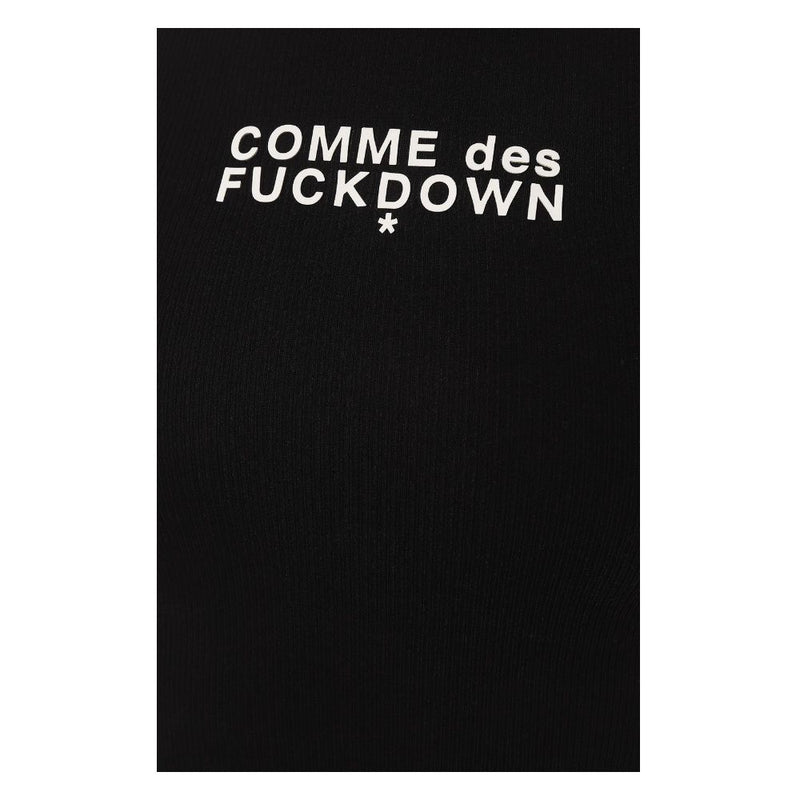 Black Cotton Tops & T-Shirt Comme Des Fuckdown