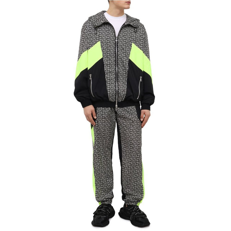 Multicolor Nylon Jacket Balmain