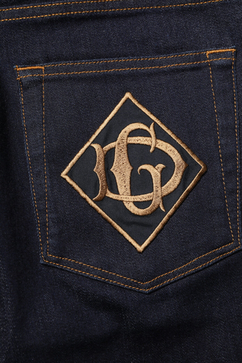 Black Cotton Skinny Men Denim Jeans Dolce & Gabbana