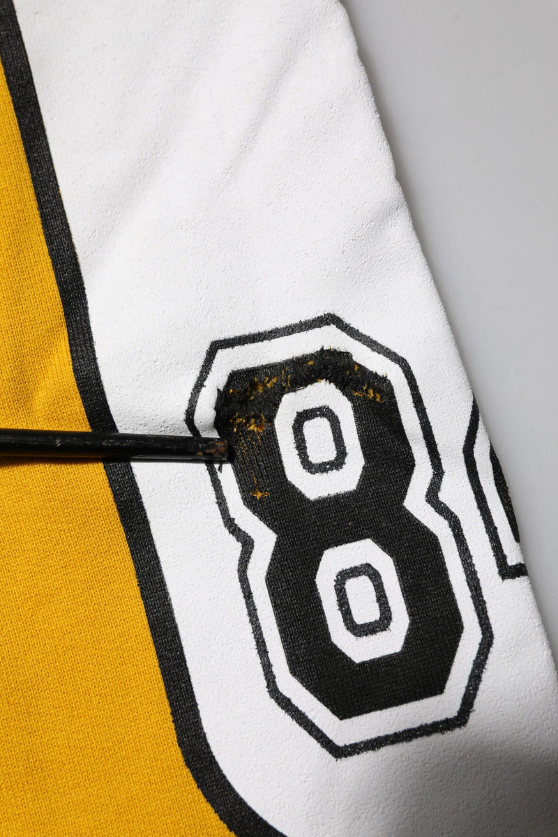 Yellow Cotton Drawstring Jogger Pants Dolce & Gabbana