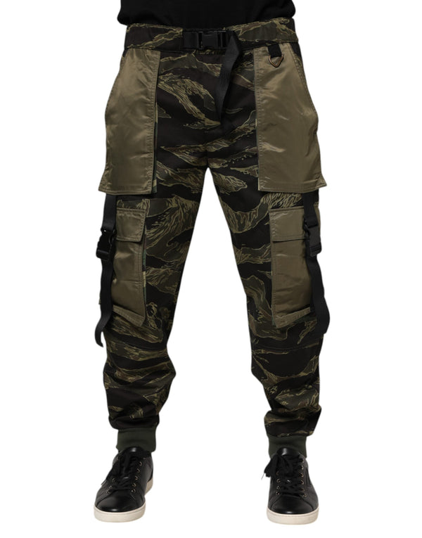 Multicolor Cargo Camouflage Pants Dolce & Gabbana