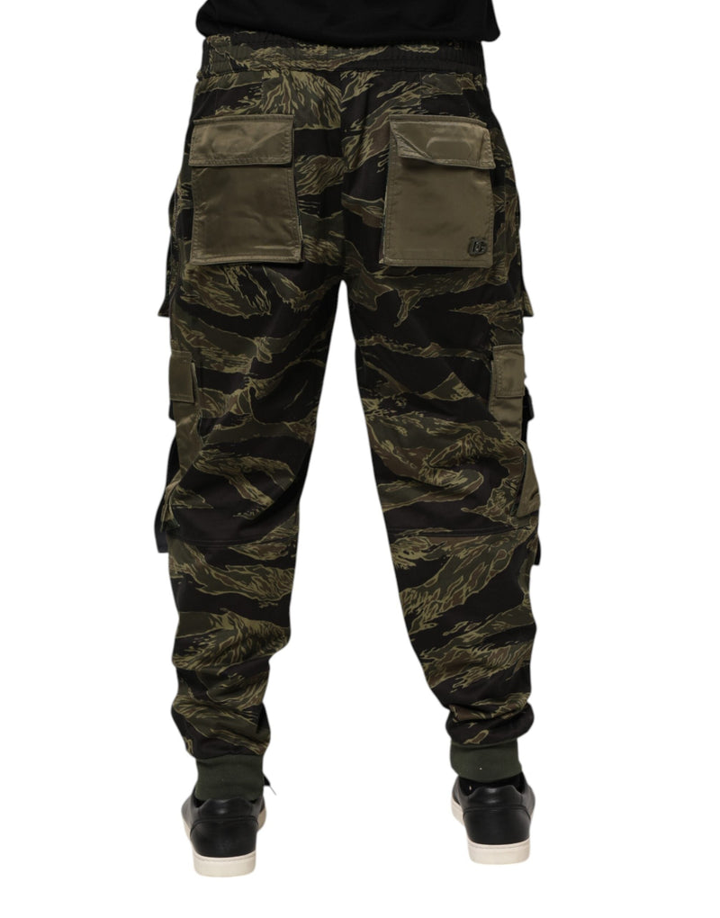 Multicolor Cargo Camouflage Pants Dolce & Gabbana