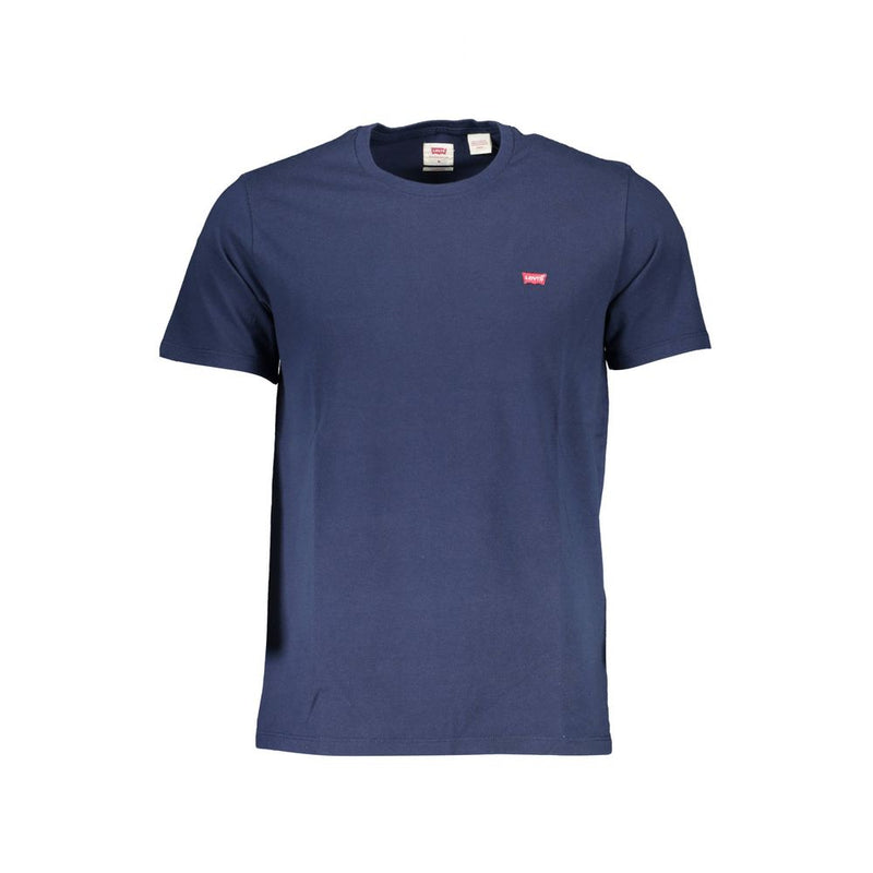 Blue Cotton T-Shirt Levi's