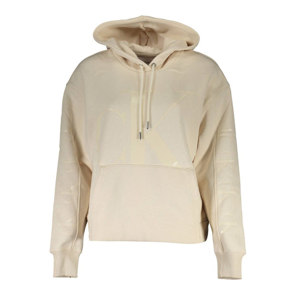 Beige Cotton Sweater Calvin Klein