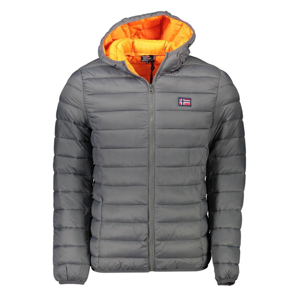 Gray Polyamide Jacket Norway 1963