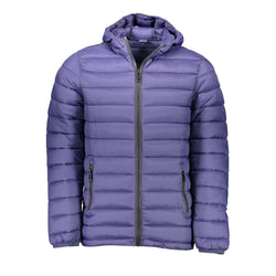 Blue Polyester Jacket Sergio Tacchini