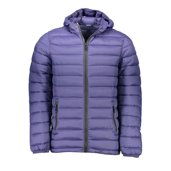 Blue Polyester Jacket Sergio Tacchini