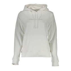 White Cotton Sweater Calvin Klein