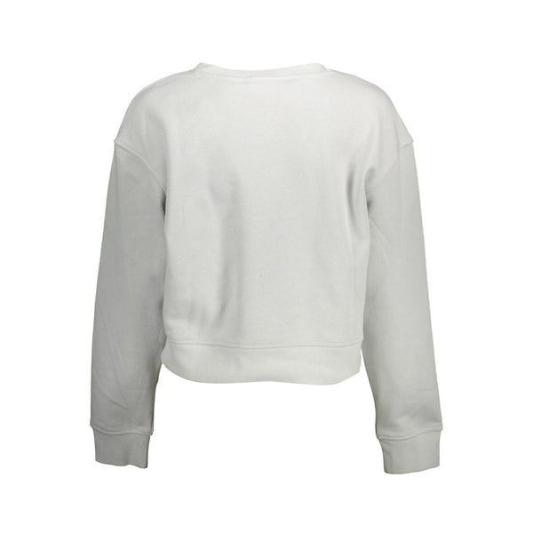 Gray Cotton Sweater Calvin Klein