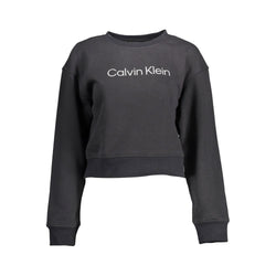 Black Cotton Sweater Calvin Klein