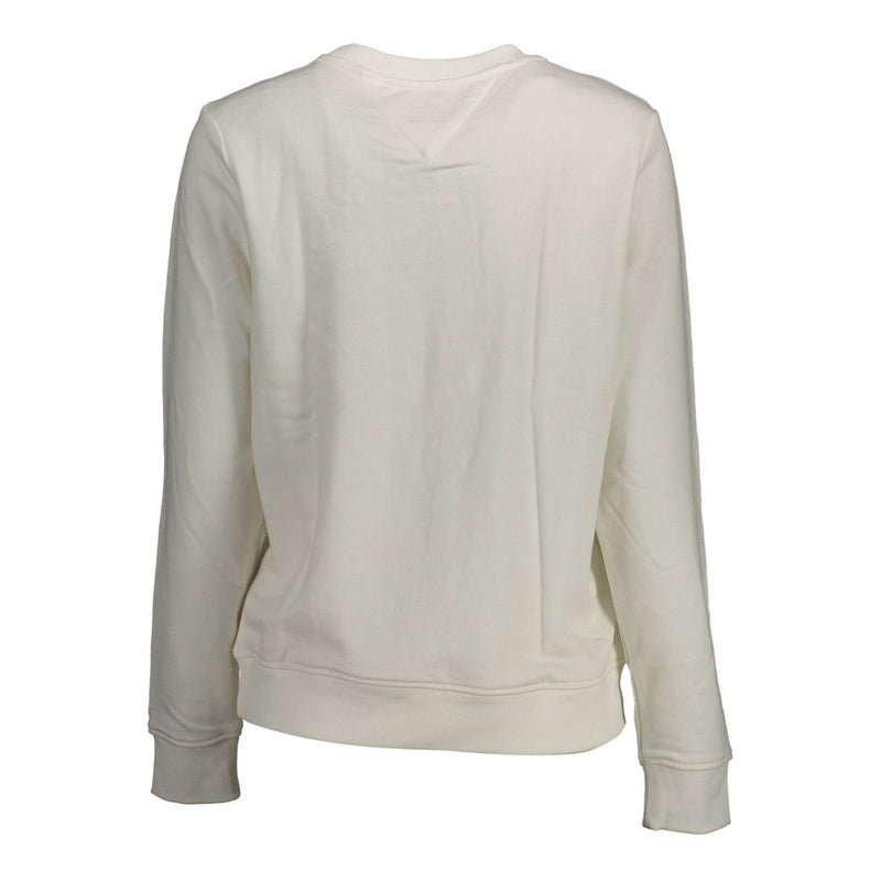 White Cotton Sweater Tommy Hilfiger