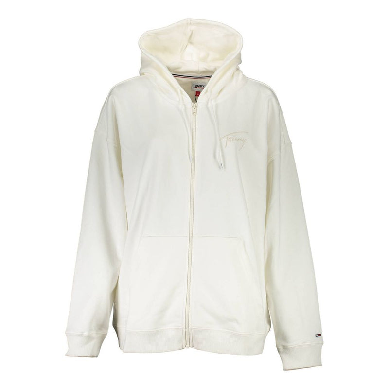 White Cotton Sweater Tommy Hilfiger