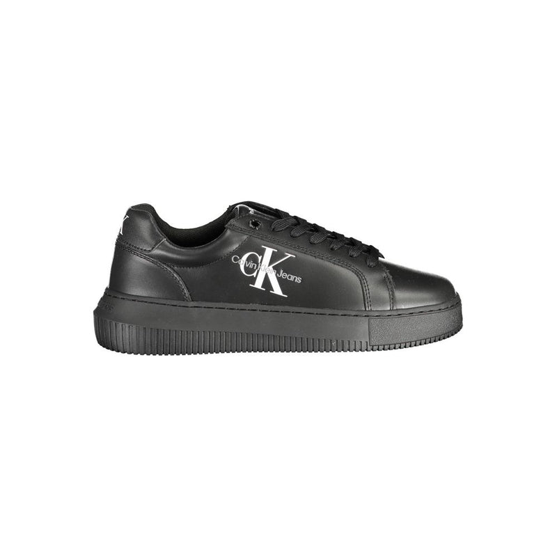 Black Polyester Sneaker Calvin Klein