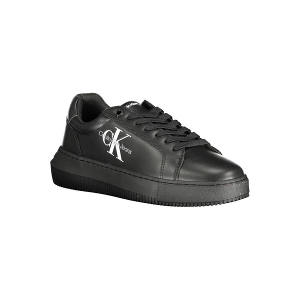 Black Polyester Sneaker Calvin Klein