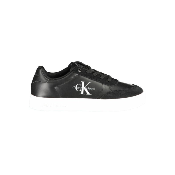 Black Polyester Sneaker Calvin Klein