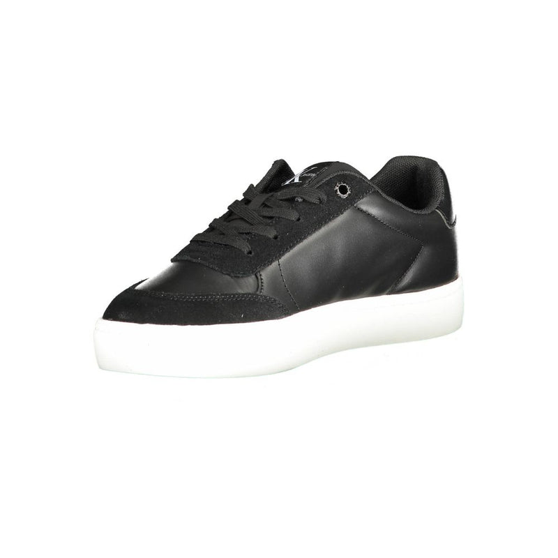 Black Polyester Sneaker Calvin Klein