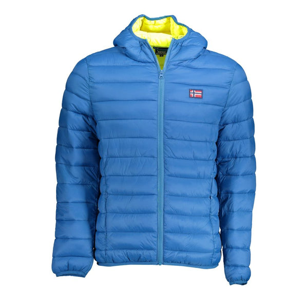 Blue Polyamide Jacket Norway 1963