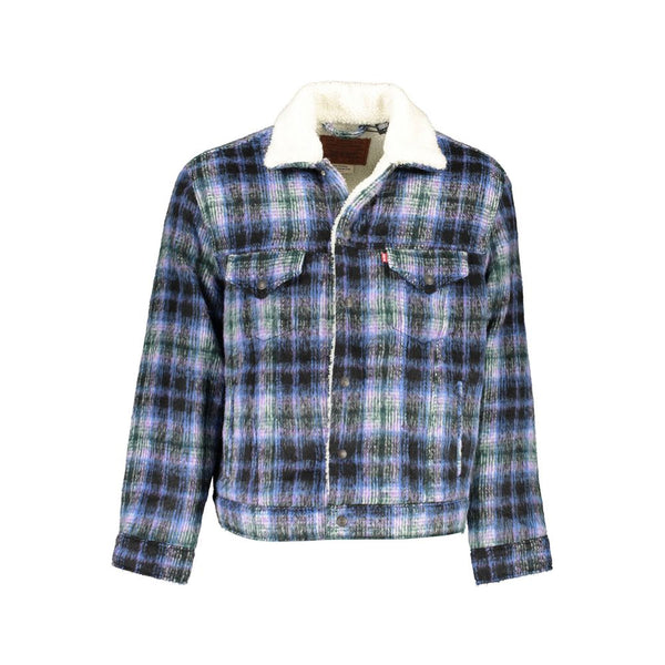 Blue Polyester Jacket Levi's