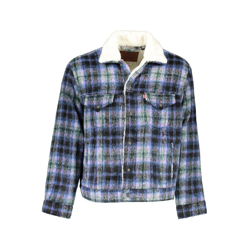 Blue Polyester Jacket Levi's