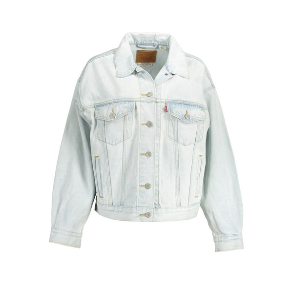 Blue Cotton Jackets & Coat Levi's