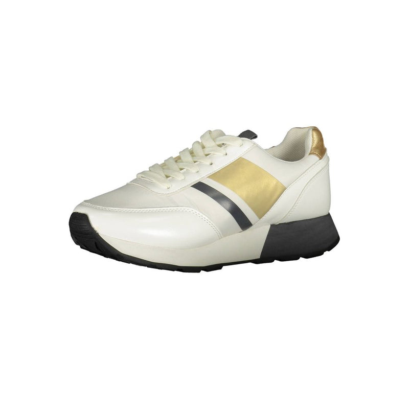 White Polyester Sneaker U.S. POLO ASSN.