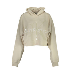 Beige Cotton Sweater Calvin Klein