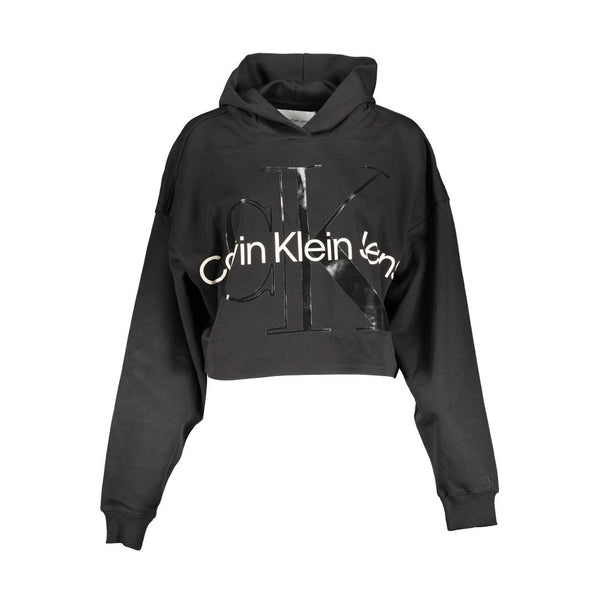 Black Cotton Sweater Calvin Klein
