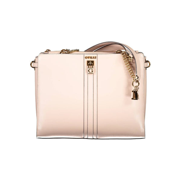 Pink Polyethylene Handbag Guess Jeans