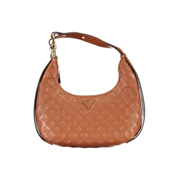 Brown Polyethylene Handbag Guess Jeans