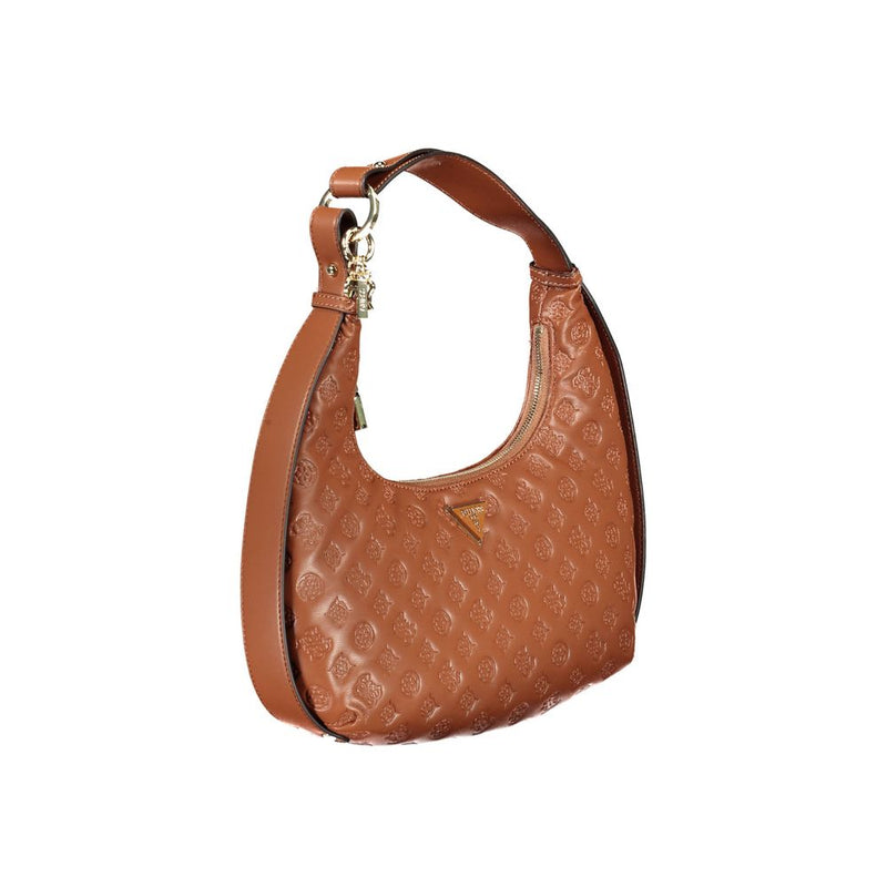Brown Polyethylene Handbag Guess Jeans