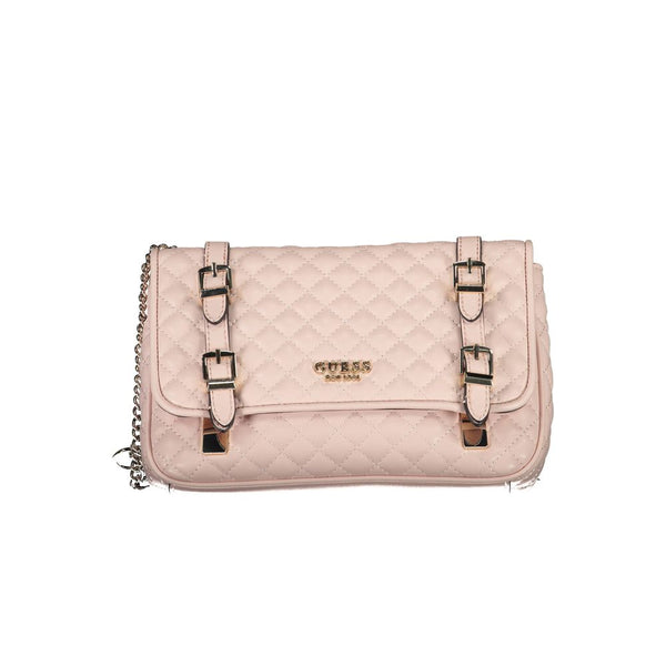 Pink Polyethylene Handbag Guess Jeans