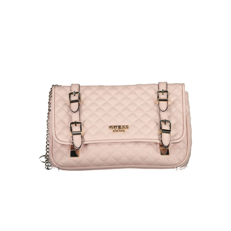 Pink Polyethylene Handbag Guess Jeans