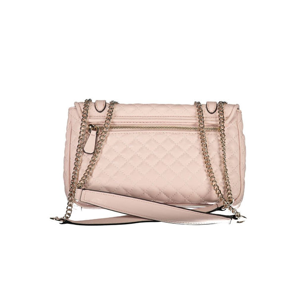 Pink Polyethylene Handbag Guess Jeans