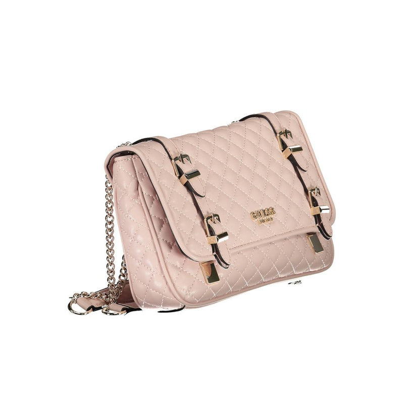 Pink Polyethylene Handbag Guess Jeans