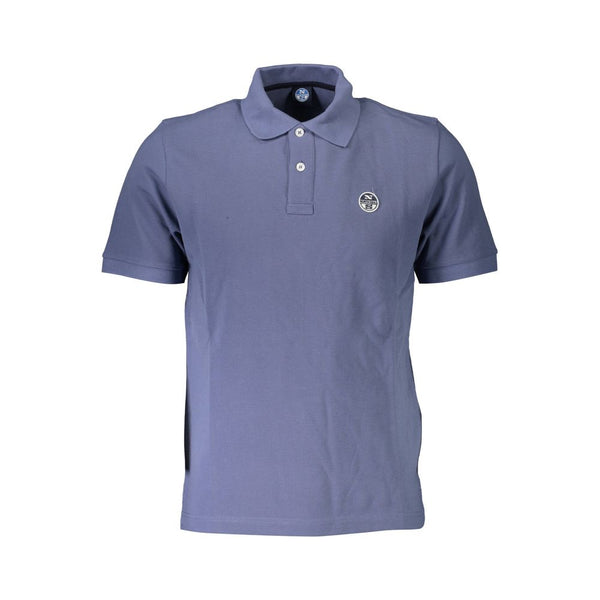 Blue Cotton Polo Shirt North Sails