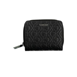 Black Polyester Wallet Calvin Klein