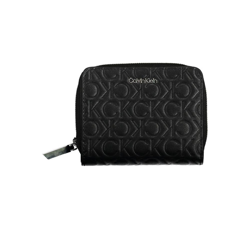Black Polyester Wallet Calvin Klein