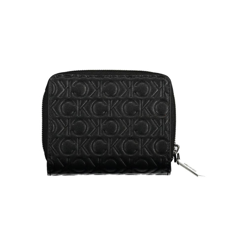 Black Polyester Wallet Calvin Klein