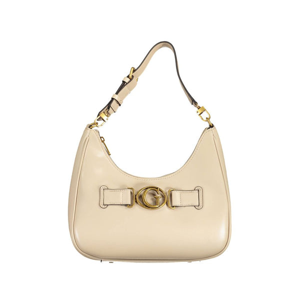 Beige Polyethylene Handbag Guess Jeans