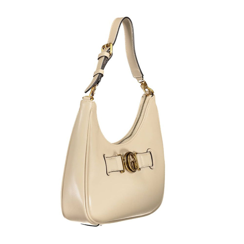 Beige Polyethylene Handbag Guess Jeans